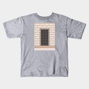 Geometric Window in Rome, Italy Kids T-Shirt